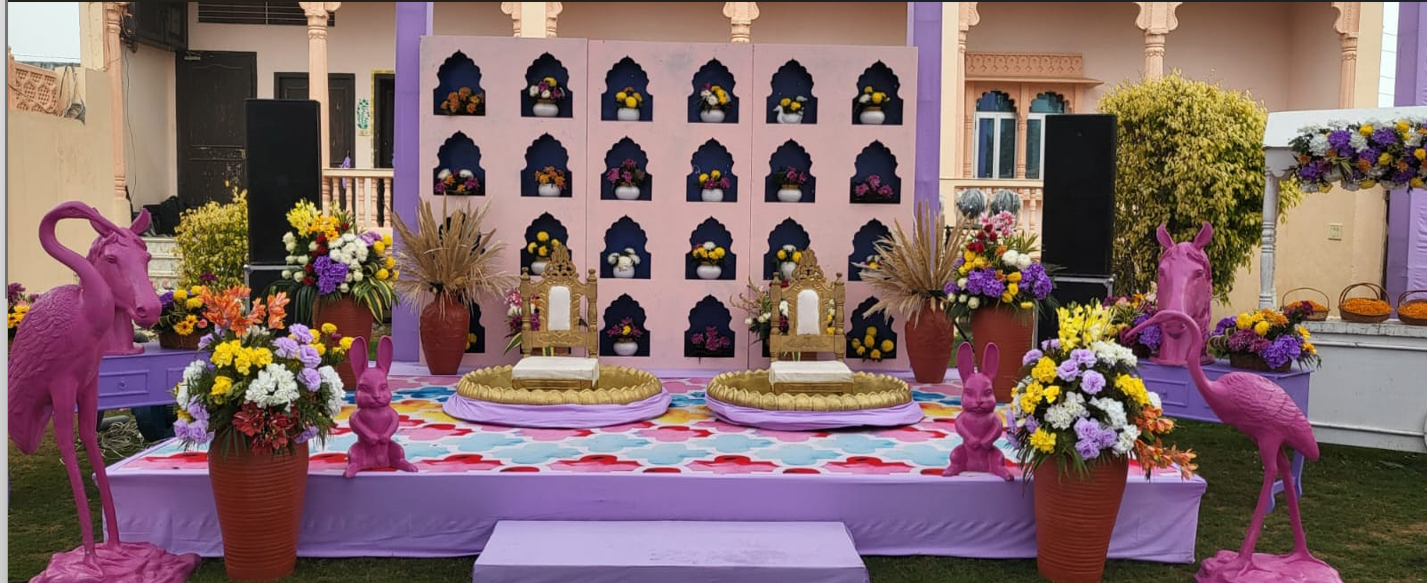 Haldi Decoration