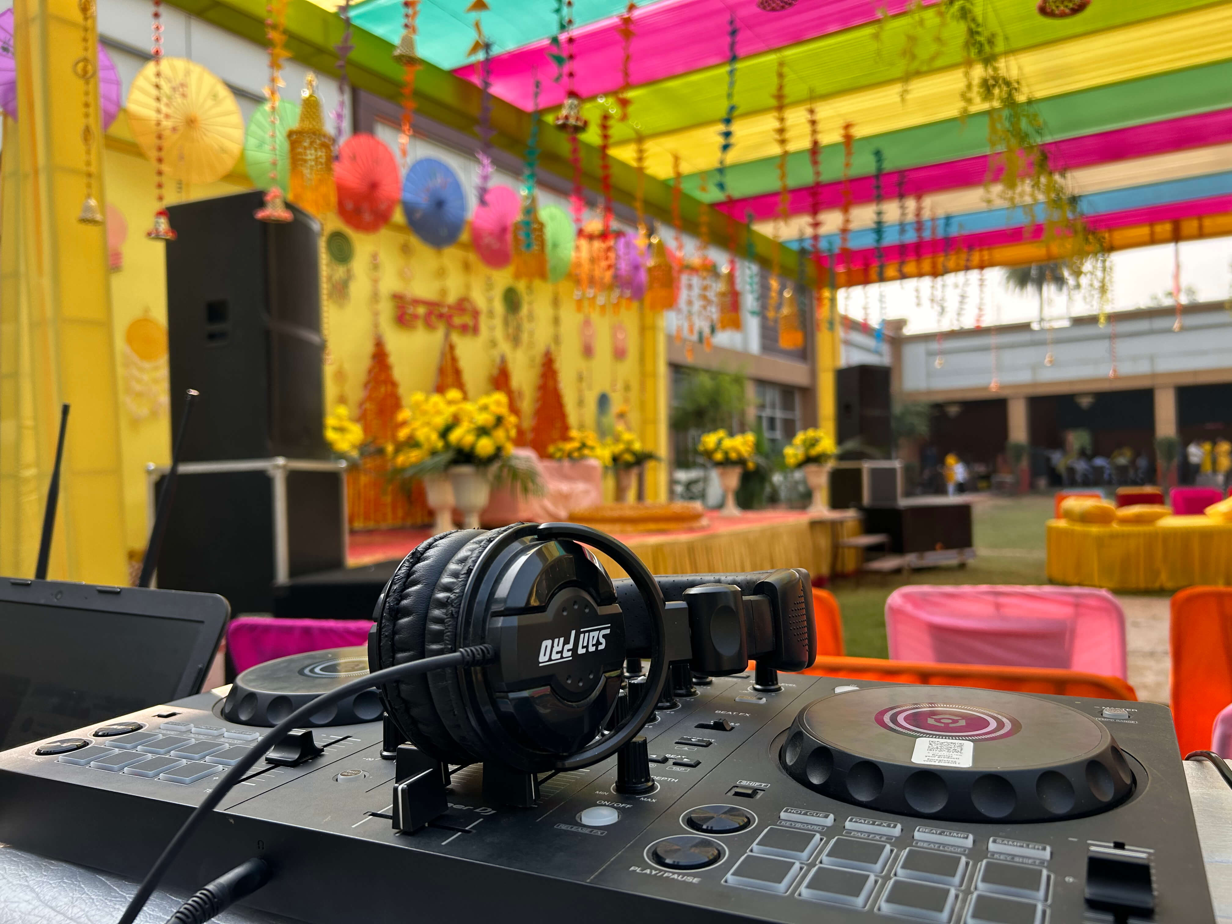 Sound system and microphone setup